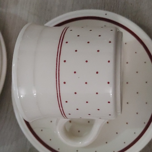 Set of 7 Biliton  tea cups and 7 saucers - Picture 4 of 4